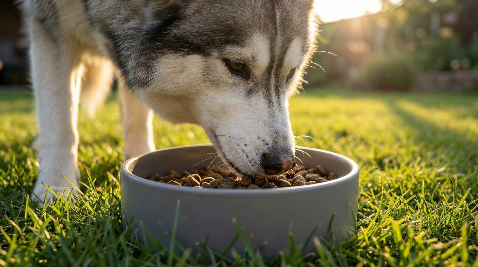 Perro con su dueña en casa