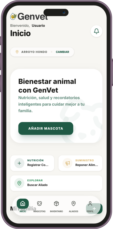 PetLovers App Mockup